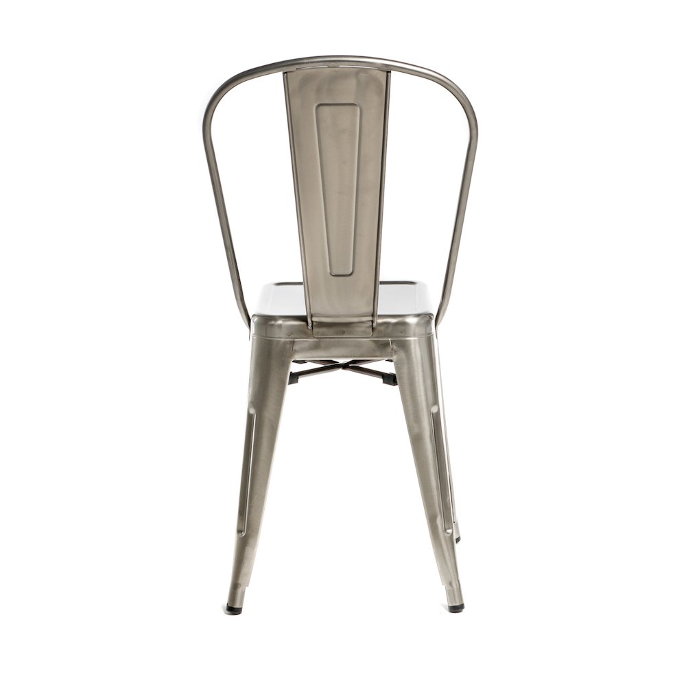 Commerical Seating Products Oscar Gun Metal Dining Chairs. Picture 2