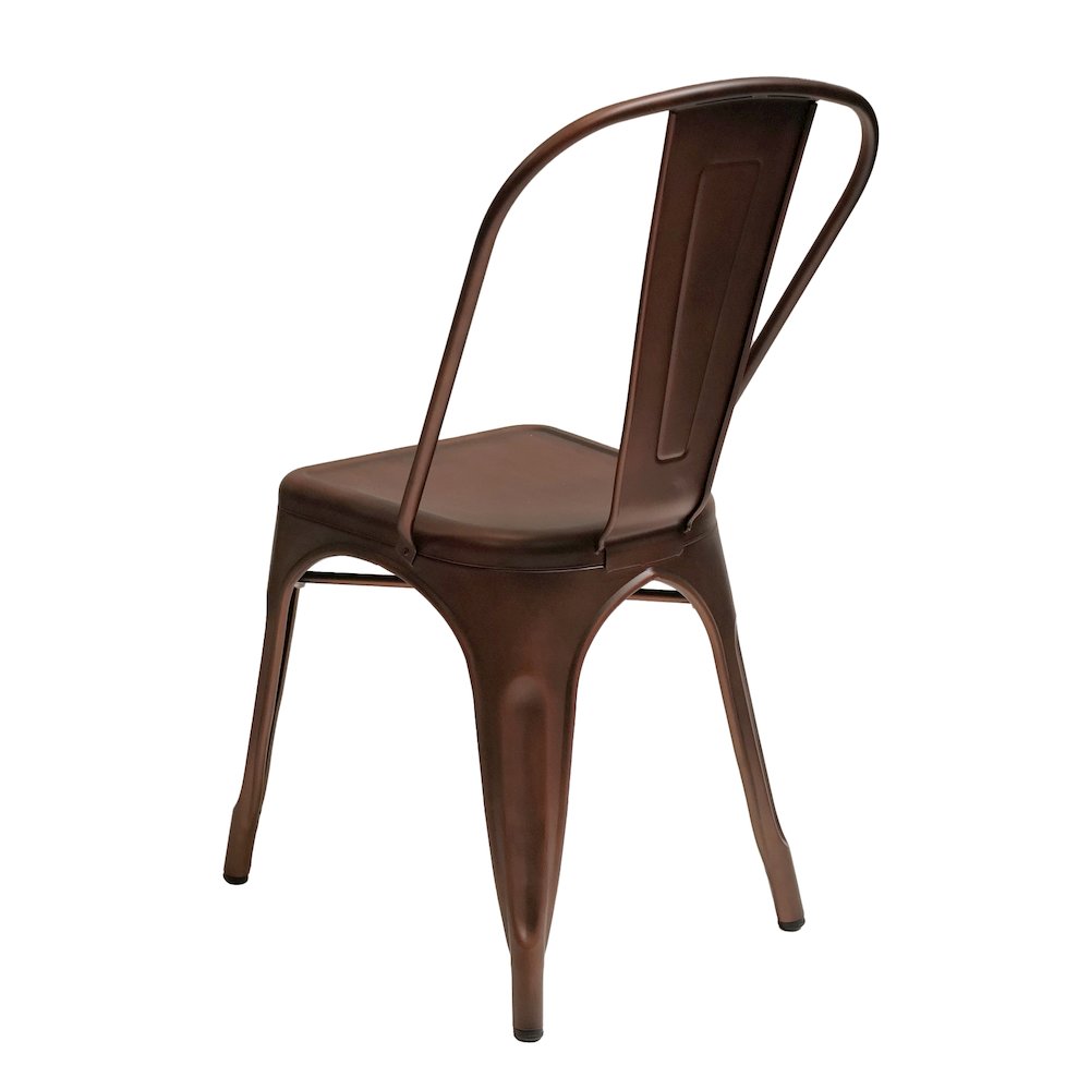 Commerical Seating Products Oscar Rose Gold Dining Chairs. Picture 4