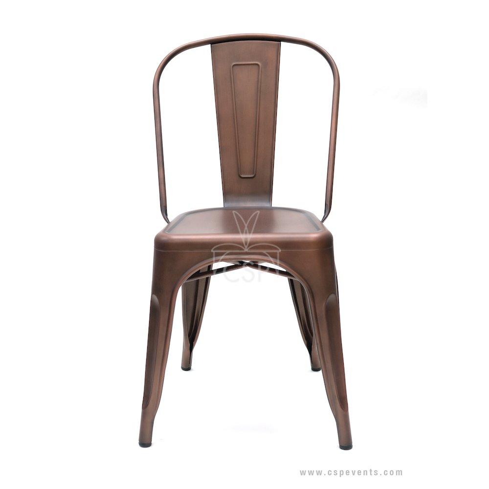 Commerical Seating Products Oscar Rose Gold Dining Chairs. Picture 2