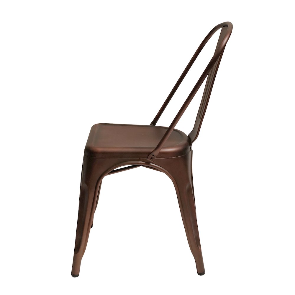 Commerical Seating Products Oscar Rose Gold Dining Chairs. Picture 3