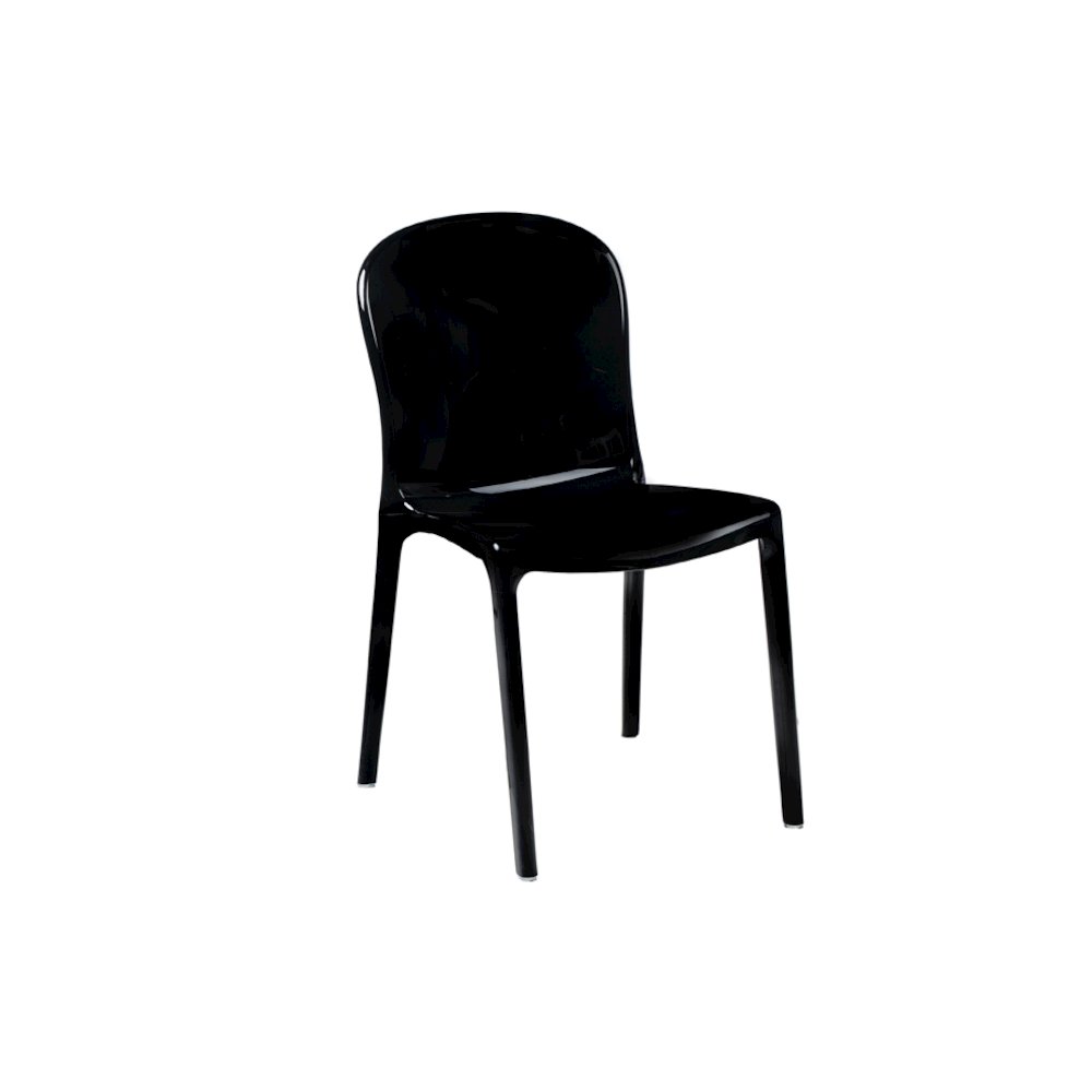 Commerical Seating Products RPC BK Black Genoa Chairs. Picture 4