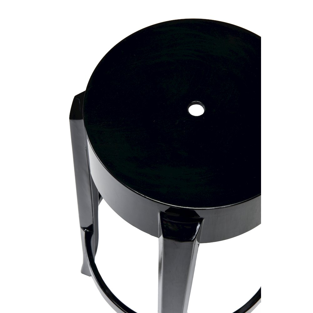 Commerical Seating Products RPC Black Kage Backless Stool Chairs. Picture 4