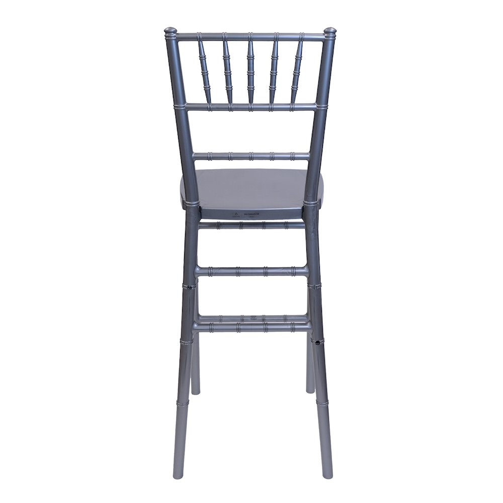 Commercial Seating Products Chiavari Barstool In Silver. Picture 4