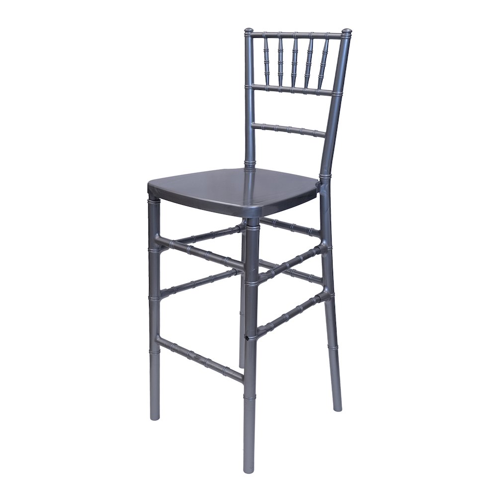 Commercial Seating Products Chiavari Barstool In Silver. Picture 2