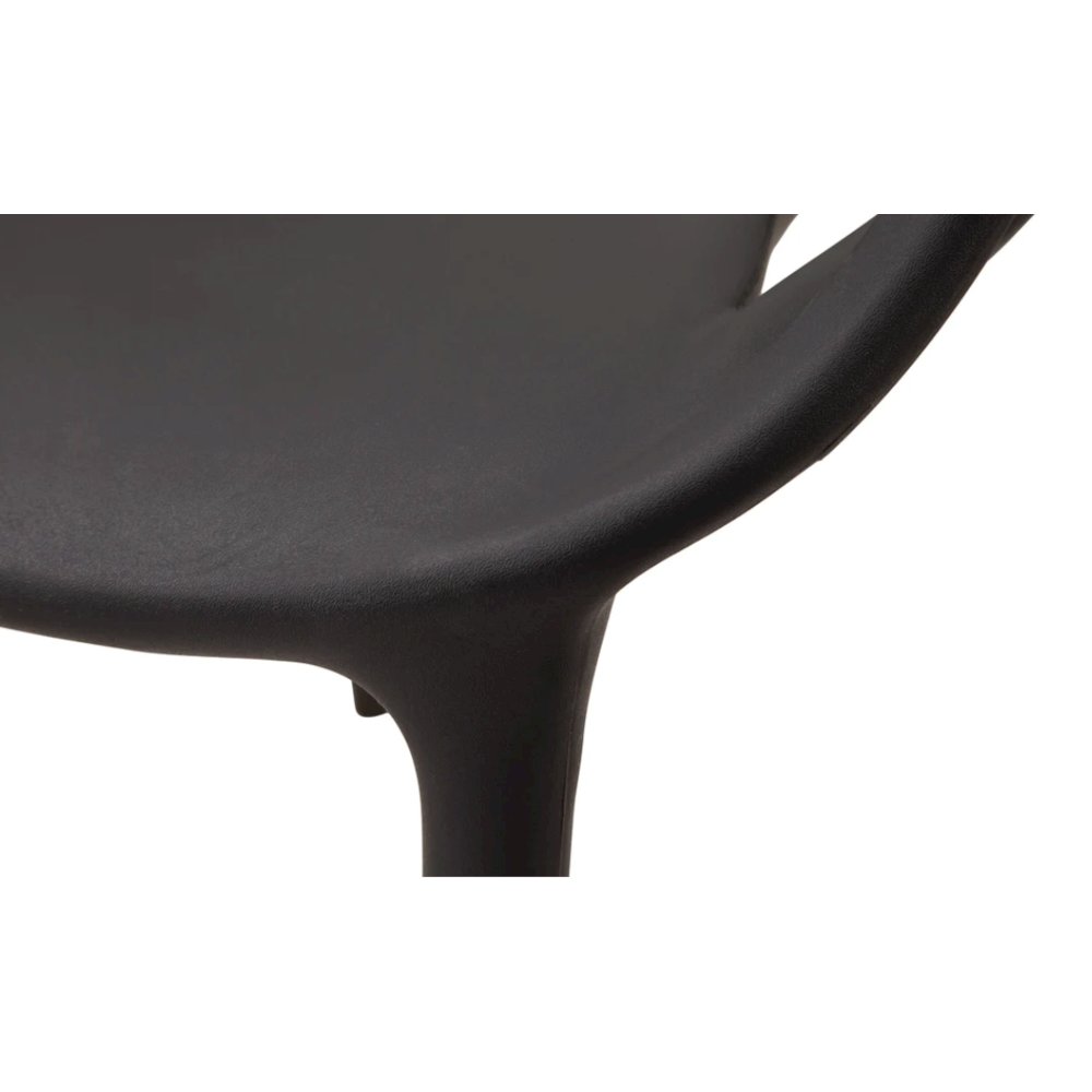 Commercial Seating Products David Chair In Black. Picture 2
