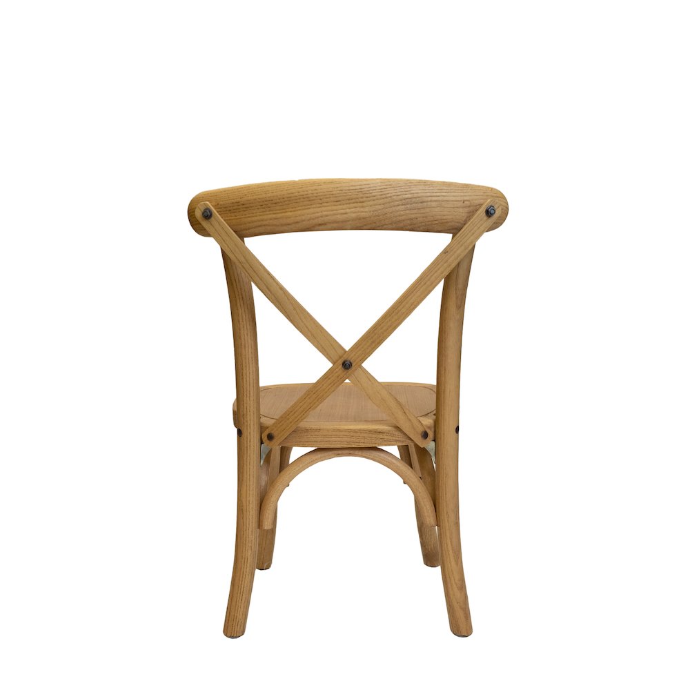 Commerical Seating Products Kids Tinted Raw Crossback Chairs. Picture 3