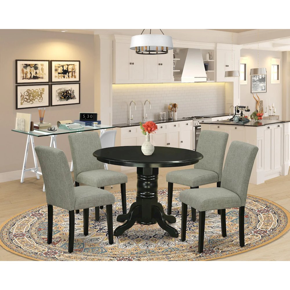 Dining Room Set Black, SHAB5-BLK-06. Picture 9