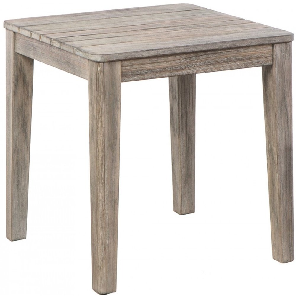 Cornwall Woven Wood Deep Seating Conversation Set with Sunbrella Cast Shale Cushions. Picture 4