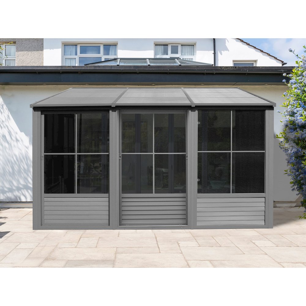 Florence Add-A-Room with Metal Roof 8 Ft. x 12 Ft. in Slate. Picture 3
