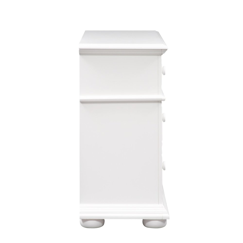 Summer House 6 Drawer Dresser in Oyster White. Picture 3