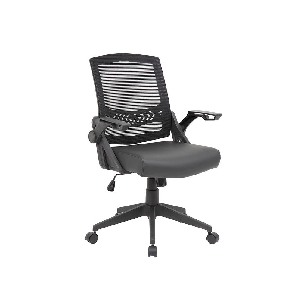Boss Mesh Flip Arm Task Chair. Picture 1