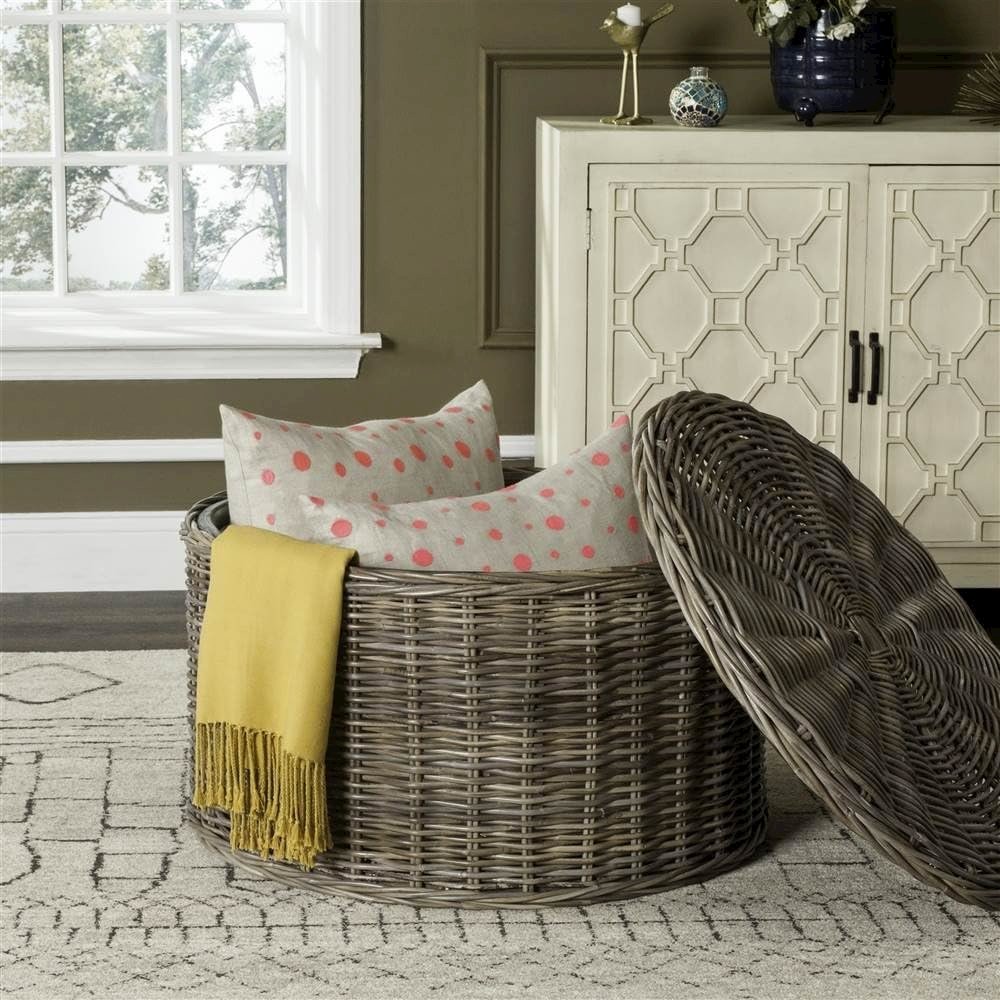 Home Collection Coffee Table, Grey, 28.5 in x 28.5 in x 17 in. Picture 3