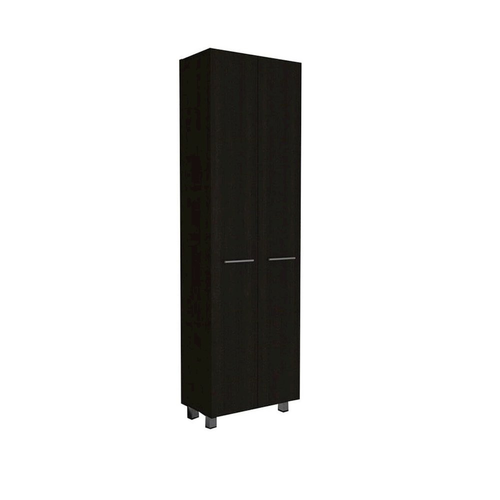 Baleare Pantry Black MDF. Picture 1