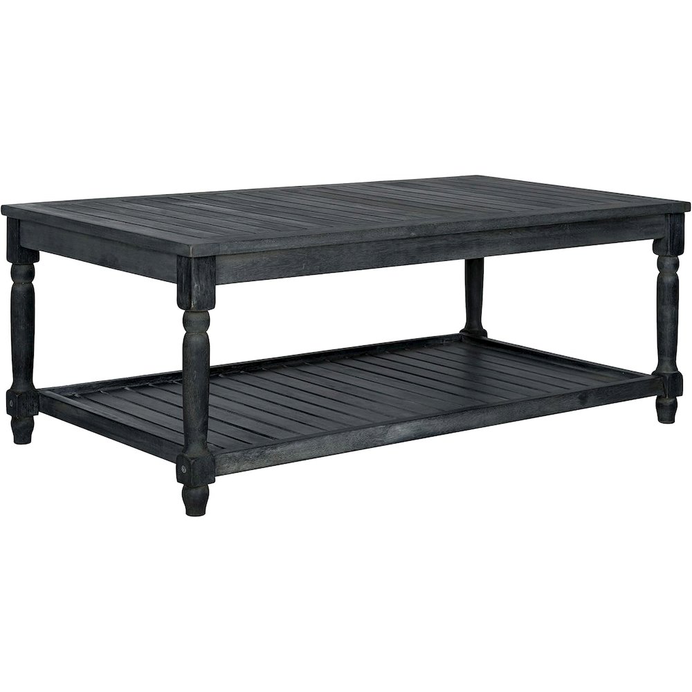 Outdoor Collection Oakley Dark Slate Grey Coffee Table. Picture 1