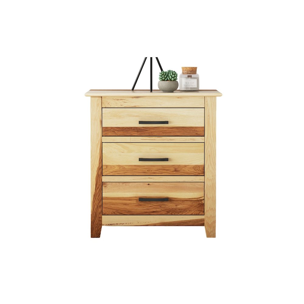Gallagher Nightstand, Natural Hickory. Picture 1