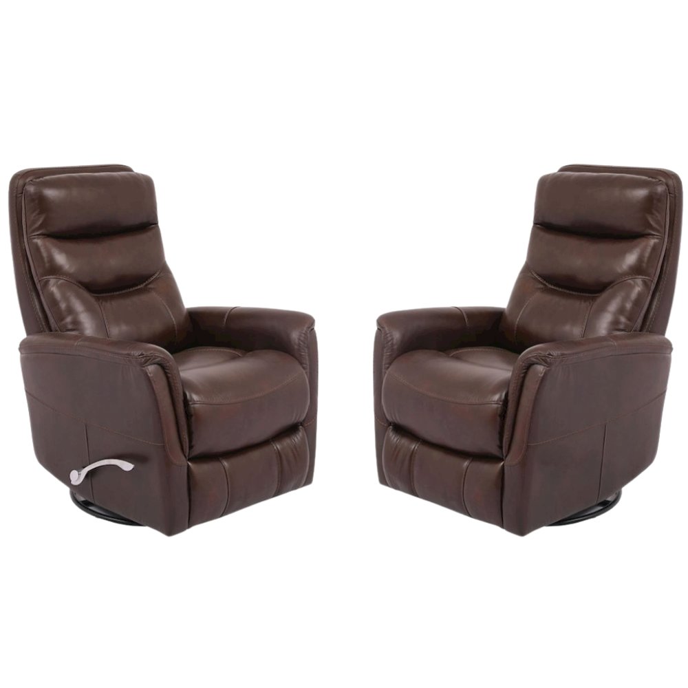 Robust Recliner Nursery Glider Set – Elegant Boucle Chairs for Comfort. Picture 2