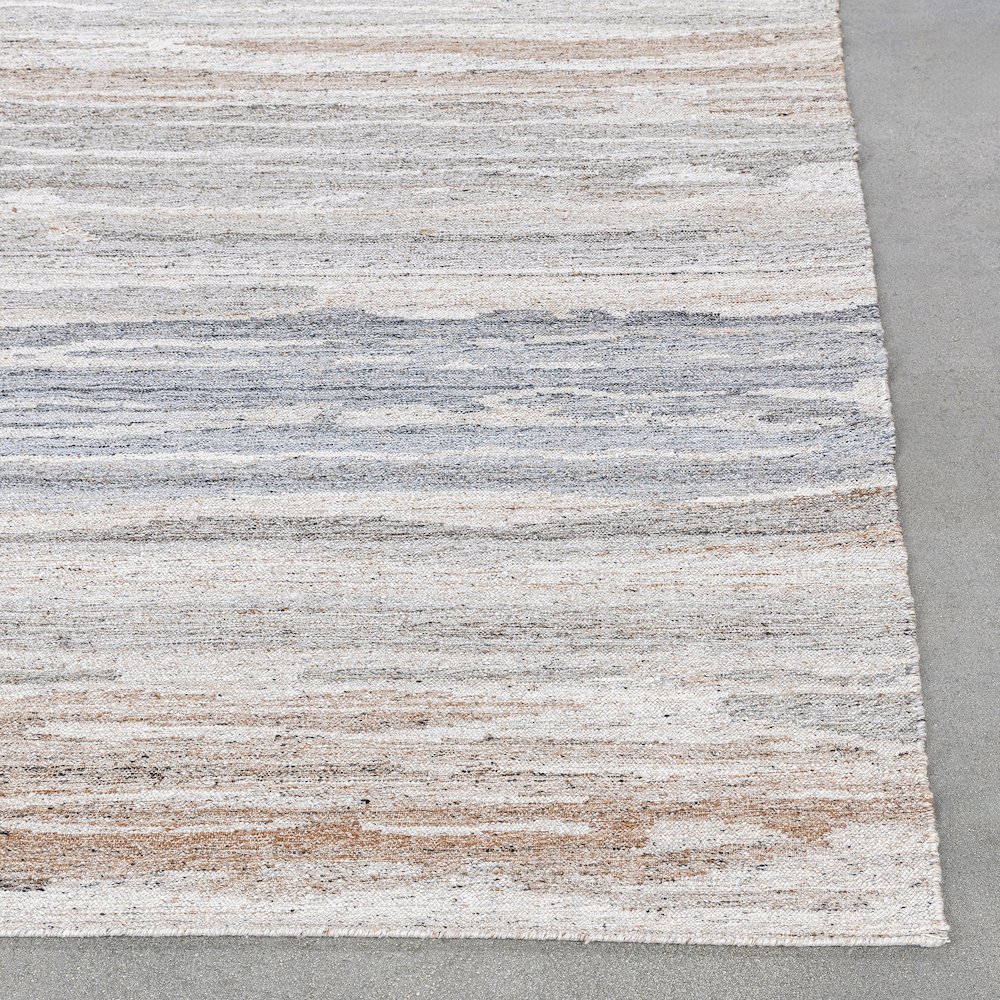 Tenaya 9x12 Handwoven Multi-Color Fabric Performance Area Accent Rug. Picture 4