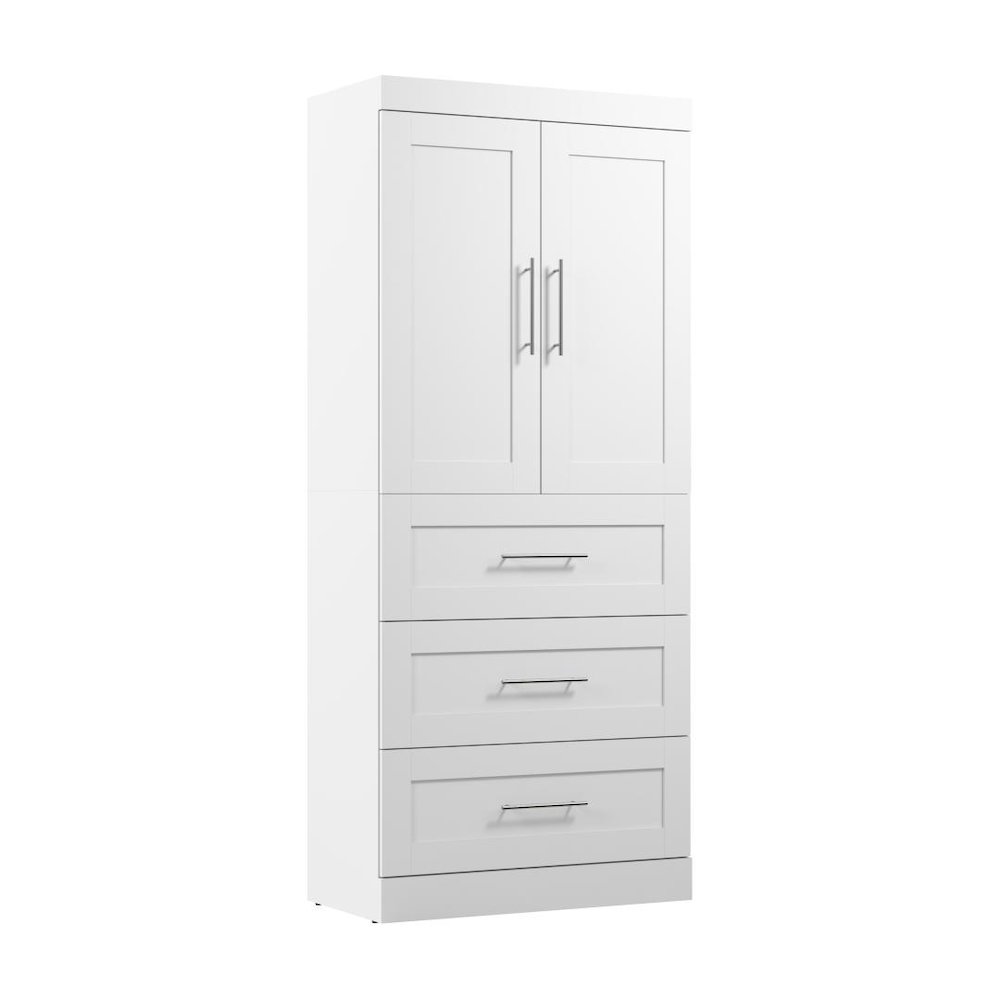 Pur 36W Wardrobe with Drawers. Picture 1