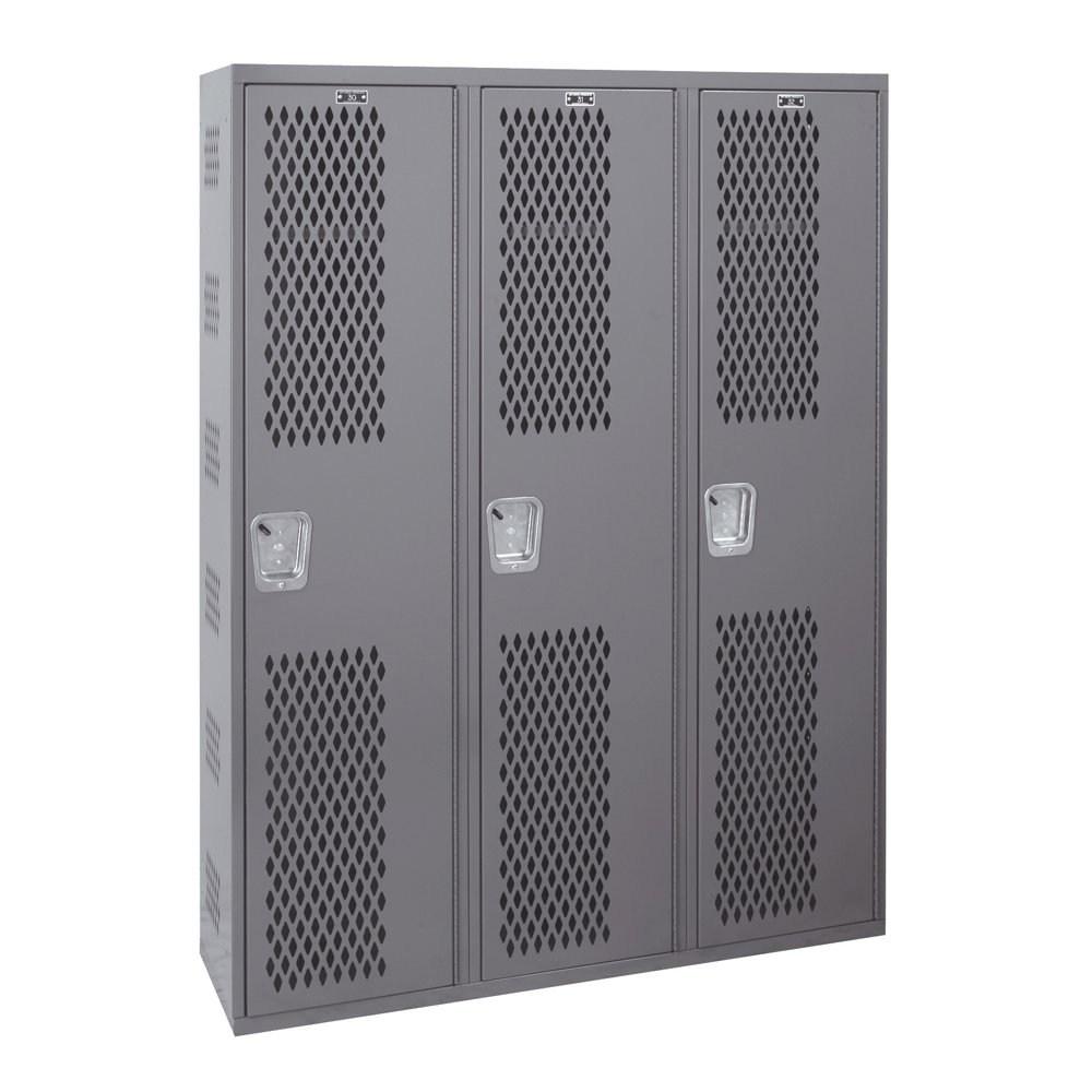 Hallowell Welded Single-Point Ventilated Locker. Picture 1