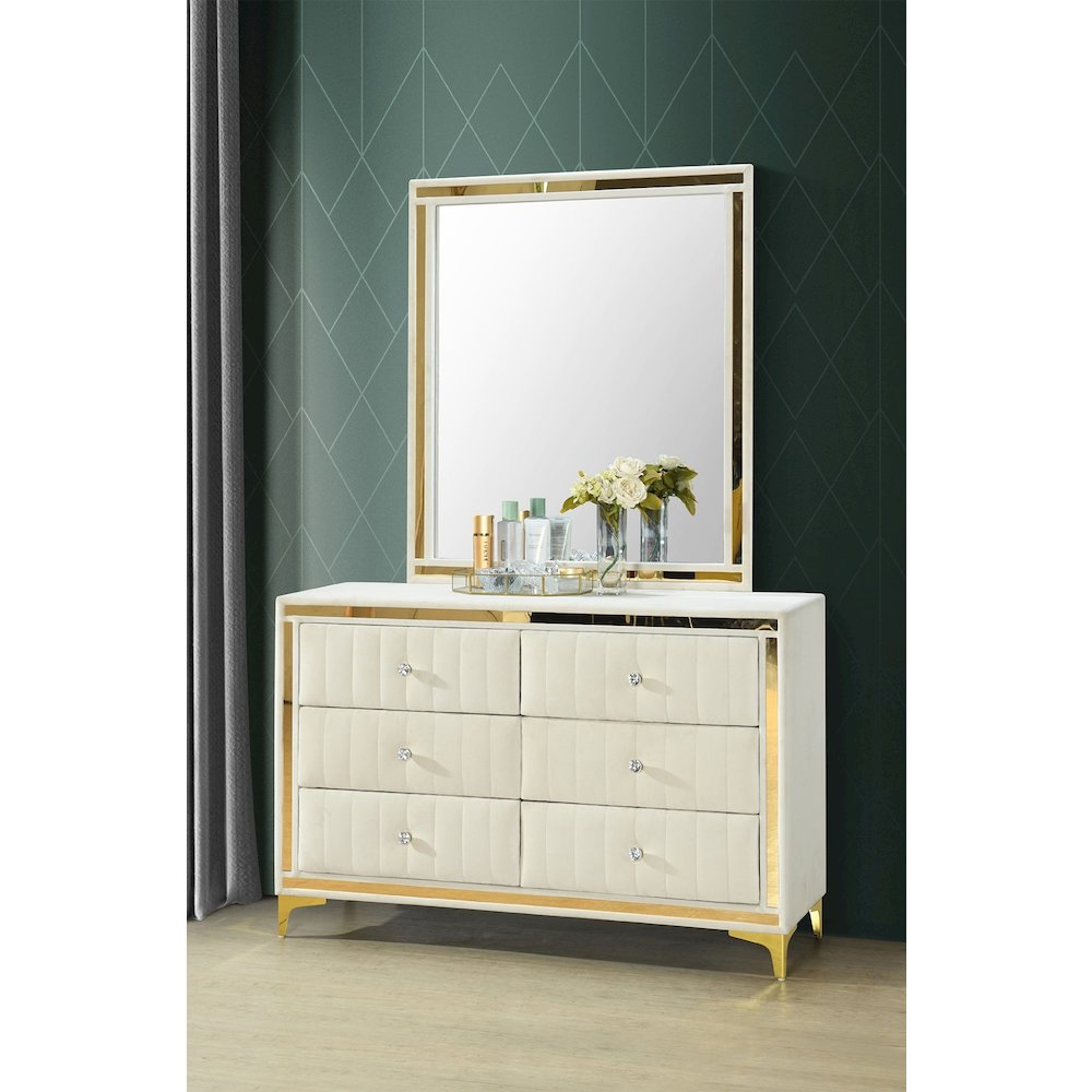 gold legs for dresser 4 Drawer Dresser, Drawer Chest, Tall Storage Dresser Cabinet Organizer main image 1