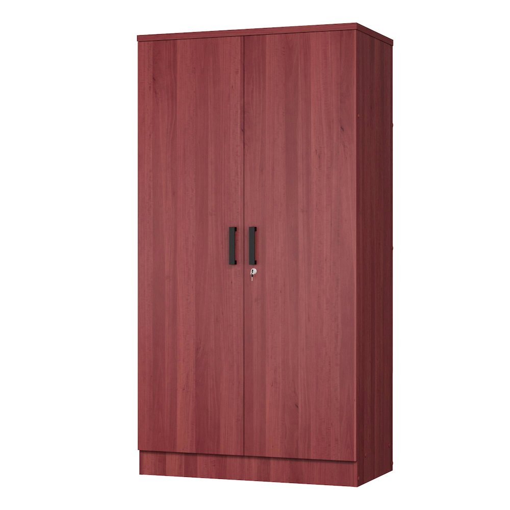 2 Doors Wardrobe with Shelves. Picture 1