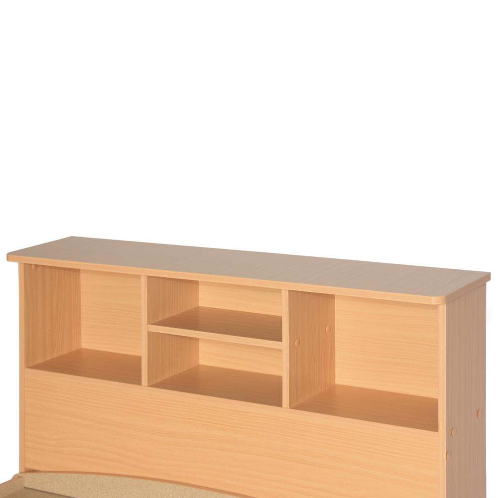 Better Home Products California Wooden Full Captains Bed in Beech (Maple). Picture 4