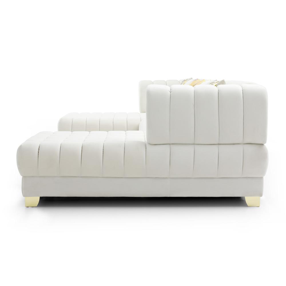U-Shaped Double Chaise Sectional Sofa - 140" Large Couch with 6 Pillows. Picture 2