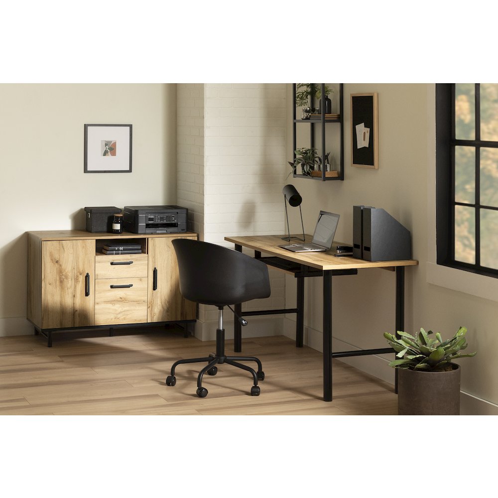Ezra Desk, Nordik Oak. Picture 2