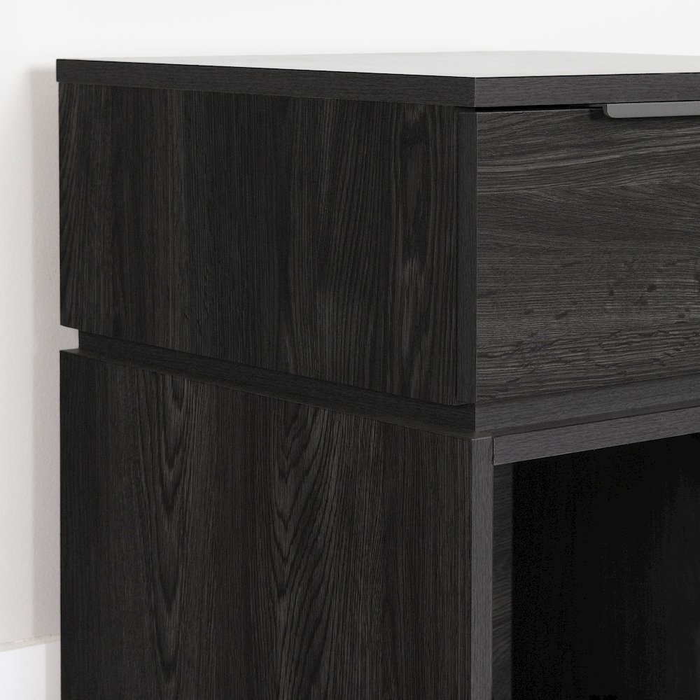 Hourra Nightstand, Gray Oak. Picture 4