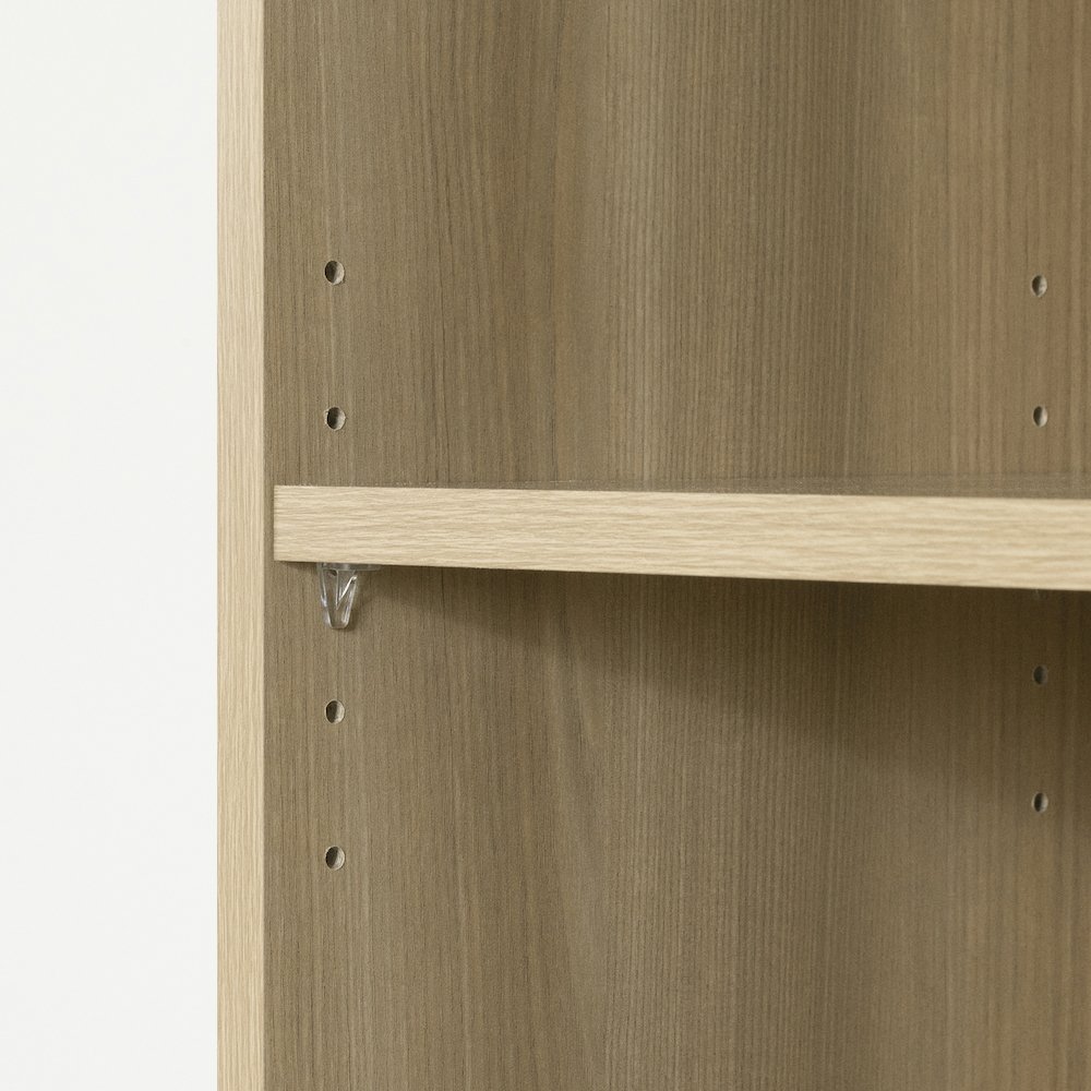 Axess 5-Shelf Narrow Bookcase, Natural Ash. Picture 4