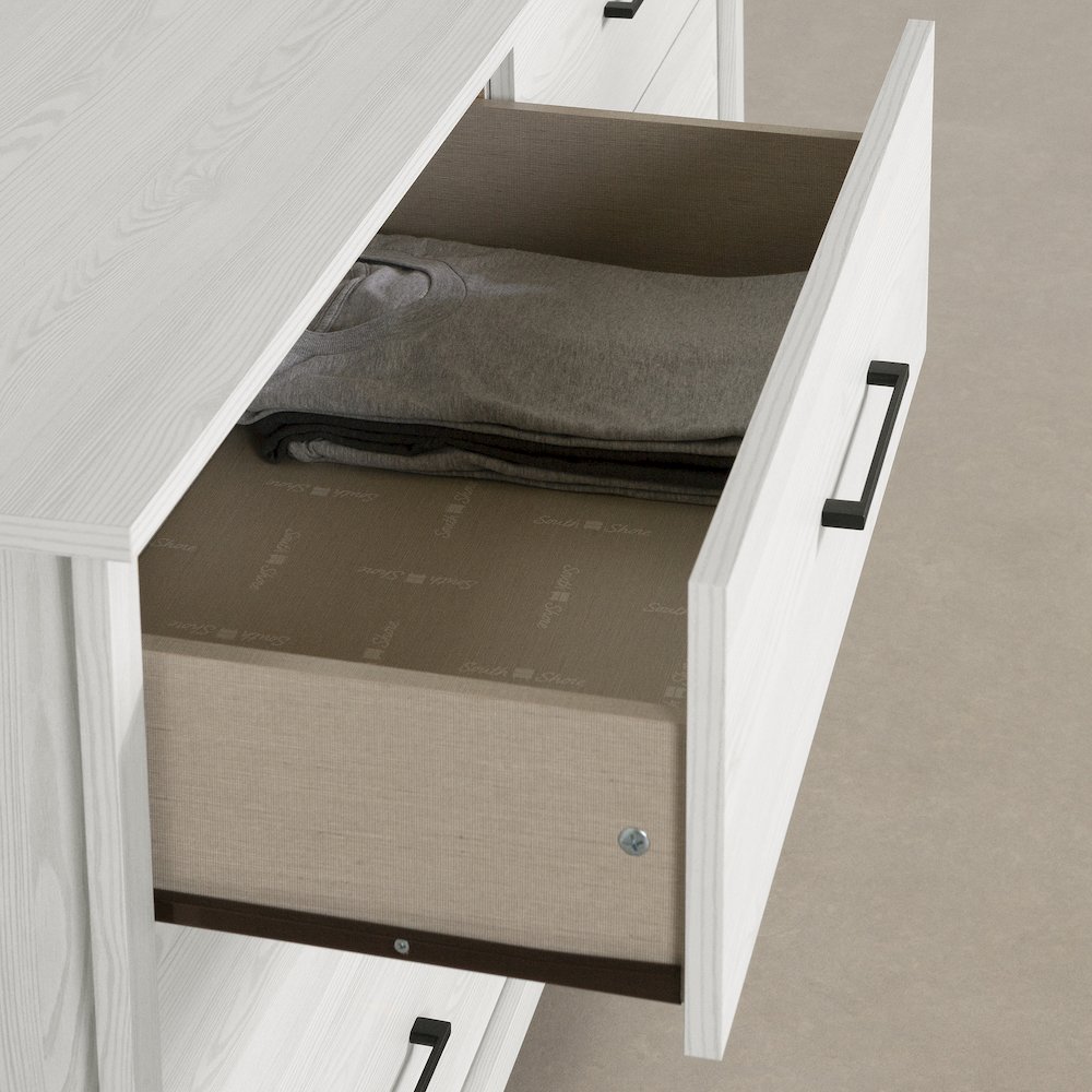 Fernley Double Dresser, White Pine. Picture 3