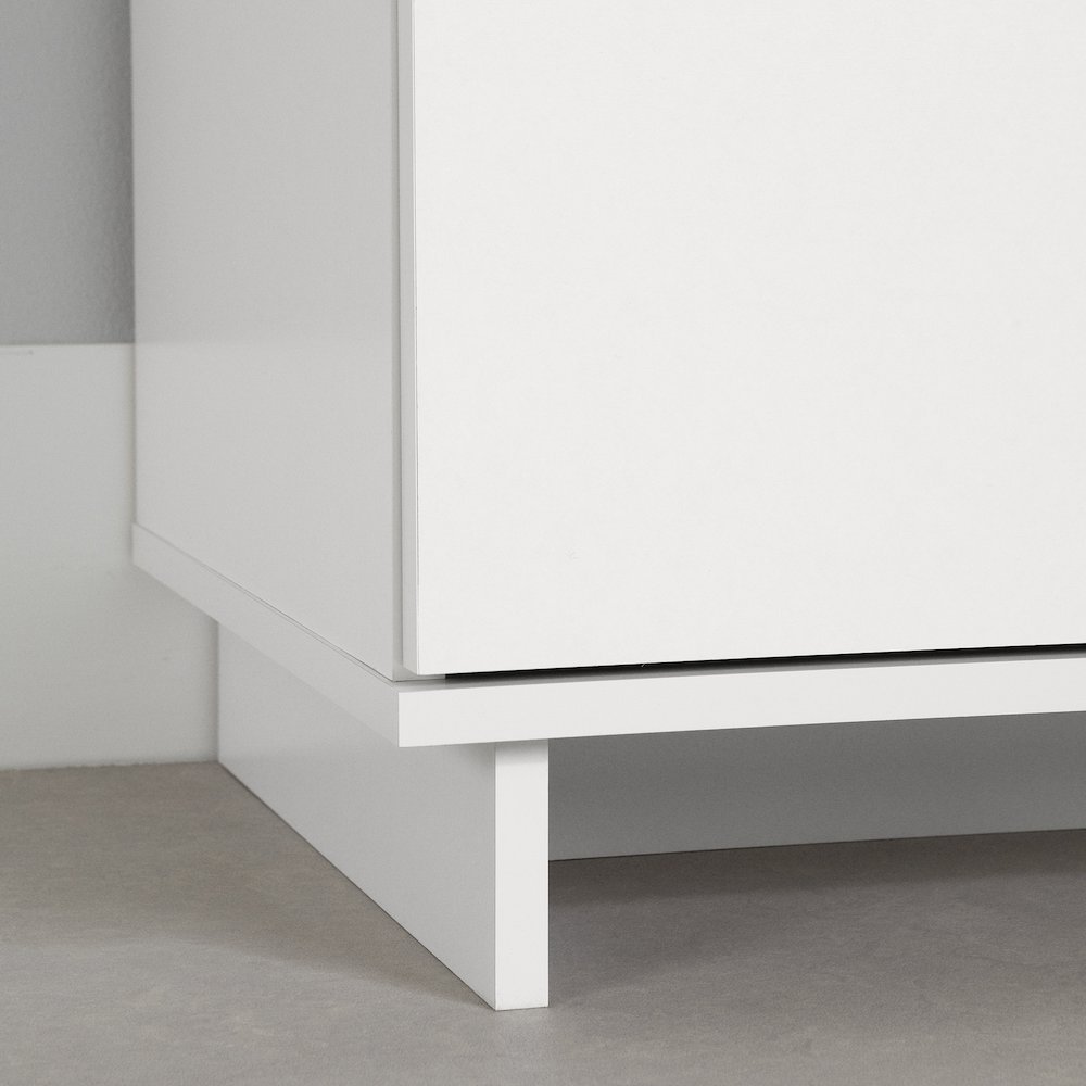 Cavalleri Nightstand with 2 drawers, Pure White. Picture 4