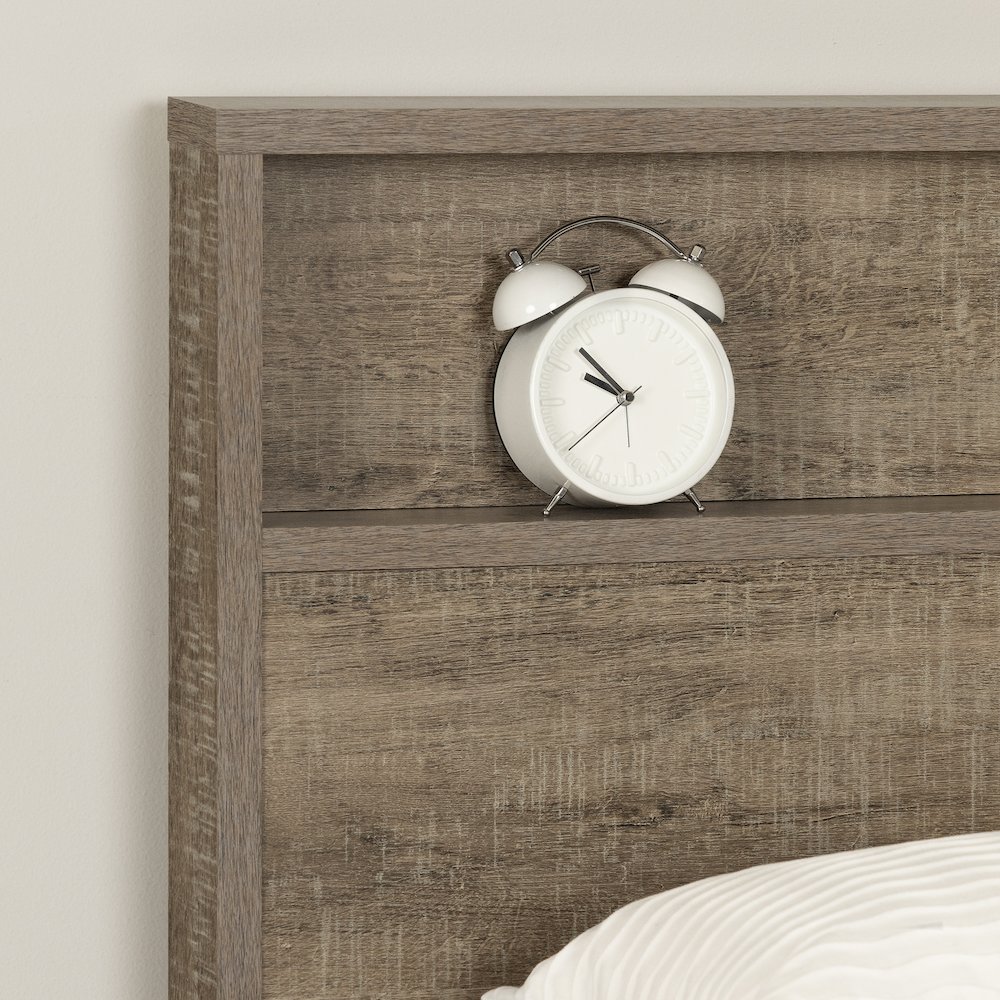 Holland Bed and Headboard Set, Weathered Oak. Picture 3