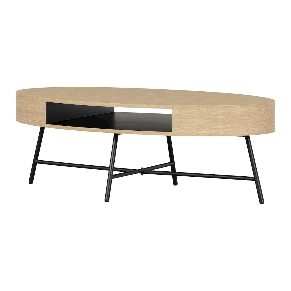 Mezzy Coffee Table, Pale Oak. Picture 1