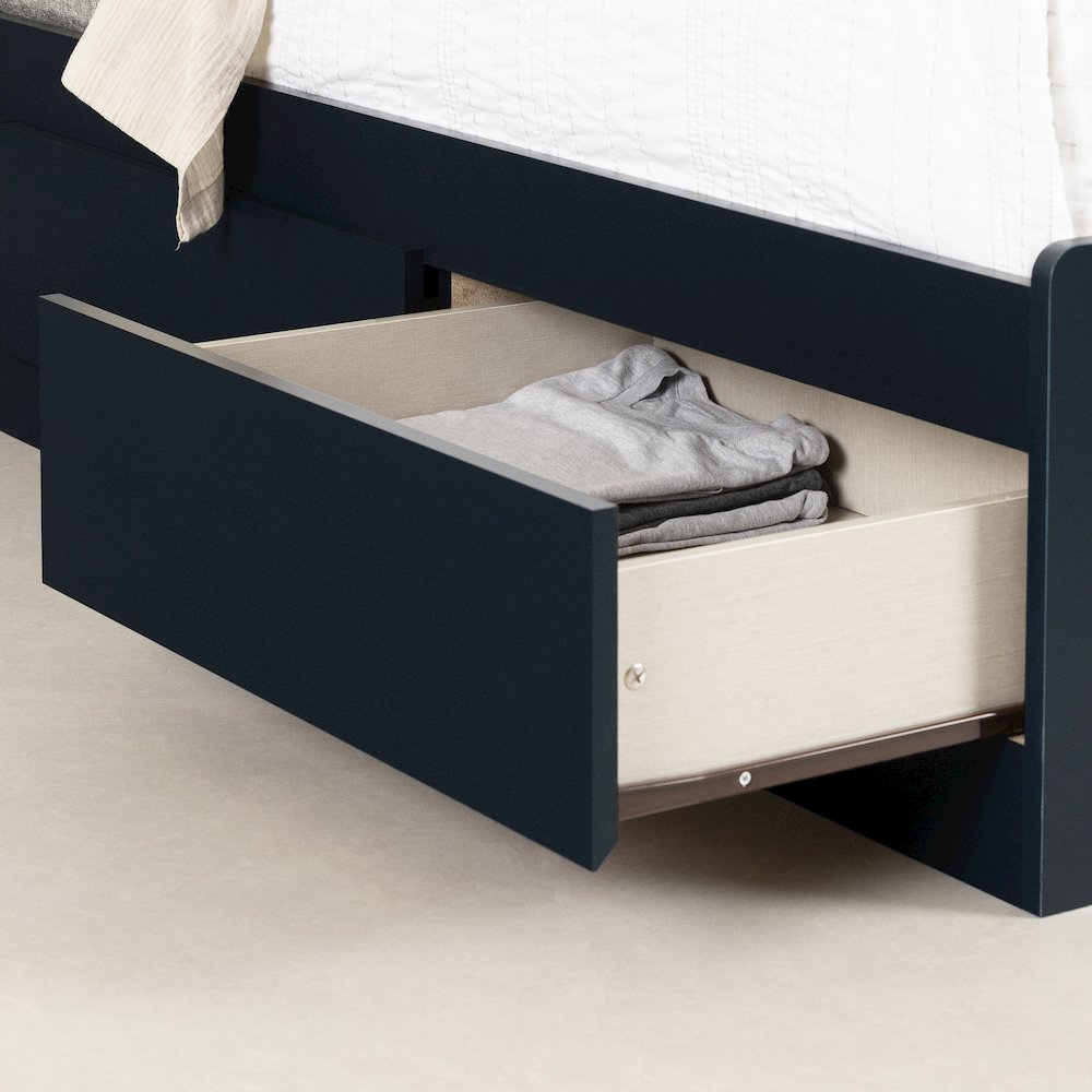 Hazen Mates Bed, Navy Blue. Picture 4