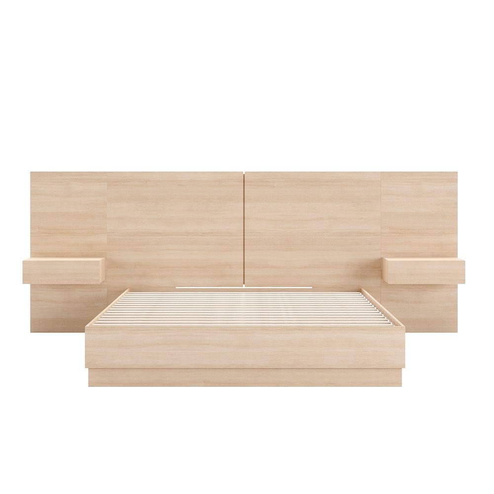 Milano 4-Piece Platform Bedroom Set. Picture 1