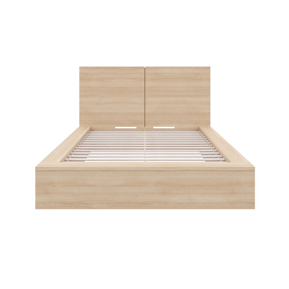James Platform Bed with Headboard. Picture 1