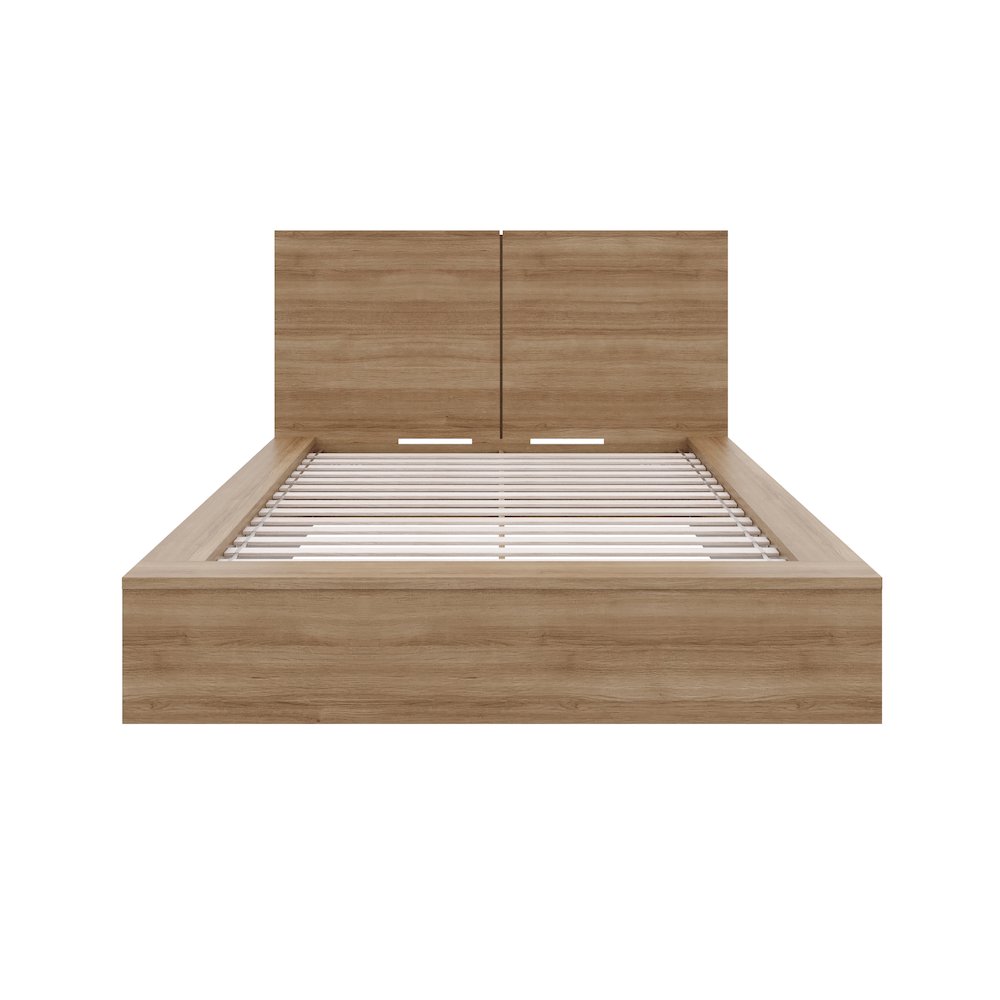 James Platform Bed with Headboard. Picture 1
