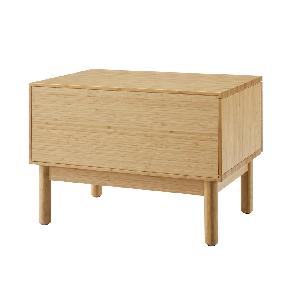 Monterey 1 Drawer Nightstand, Wheat. Picture 2