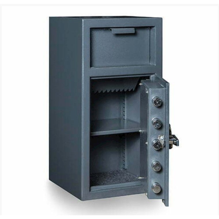 Depository Safe Gray. Picture 2