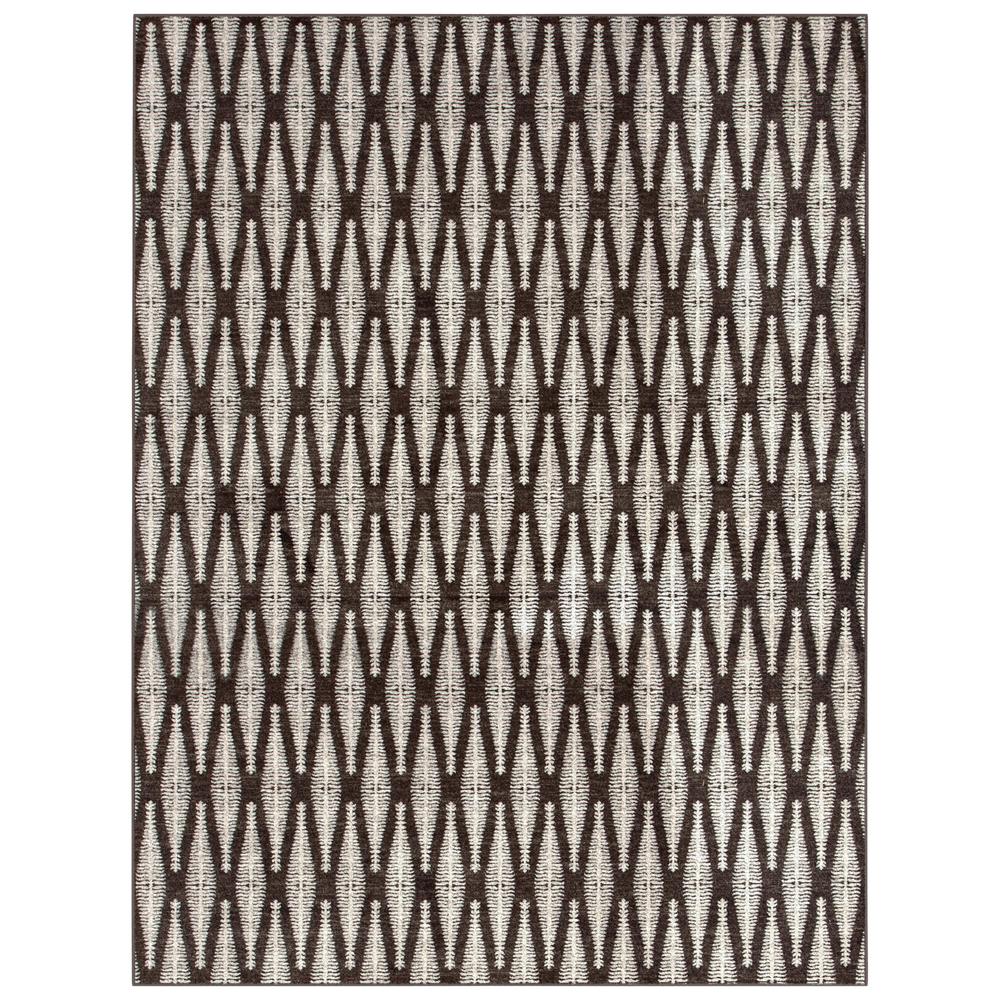 Sonoma Mesilla Ivory/Brown Area Rug, 7'10" x 10'1". Picture 1