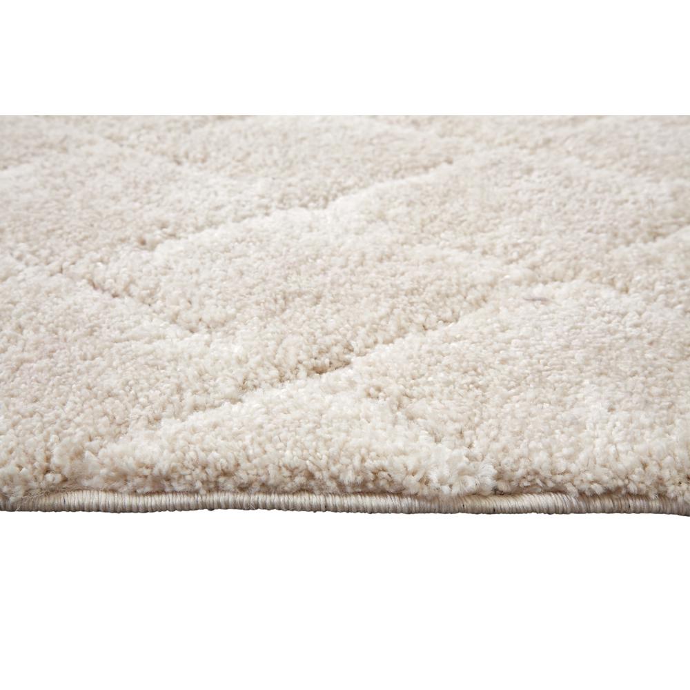 Denali Bijou Cream Polypropylene Tufted Area Rug, 7'10" x 10'1". Picture 5