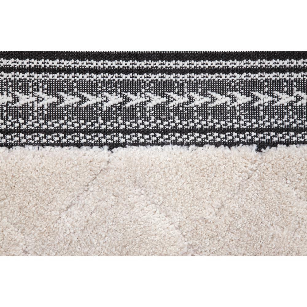 Denali Bijou Cream Polypropylene Tufted Area Rug, 7'10" x 10'1". Picture 2