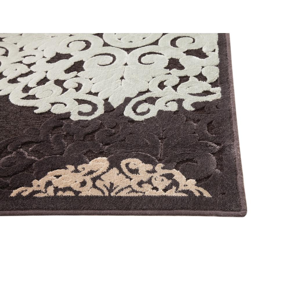 Napa Dante Charcoal/Ivory/Lt. Blue Area Rug, 5'3" x 7'6". Picture 2