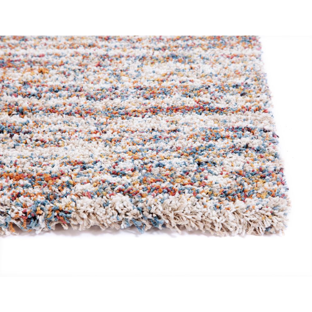 Granada Zira Ivory/Multi Striped Area Rug, 7' 10" x 10' 10". Picture 2