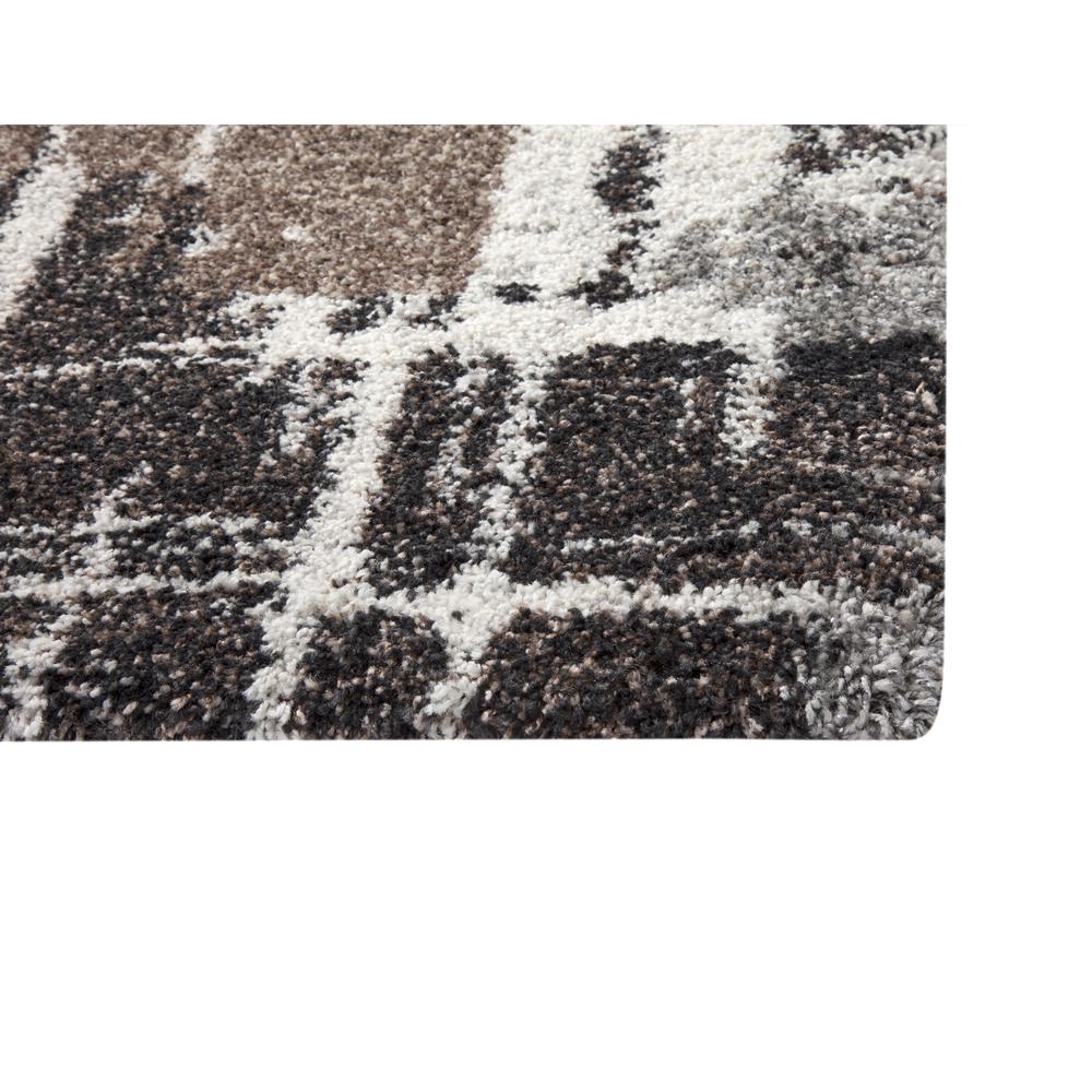 Granada Bakari Chocolate/Med.Brown/Grey/Ivory  Area Rug, 7'10" x 10'10". Picture 2