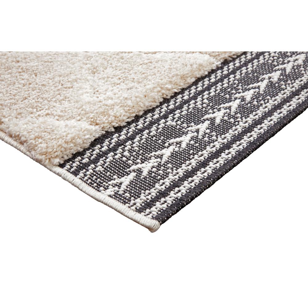 Denali Bijou Cream Polypropylene Tufted Area Rug, 7'10" x 10'1". Picture 4