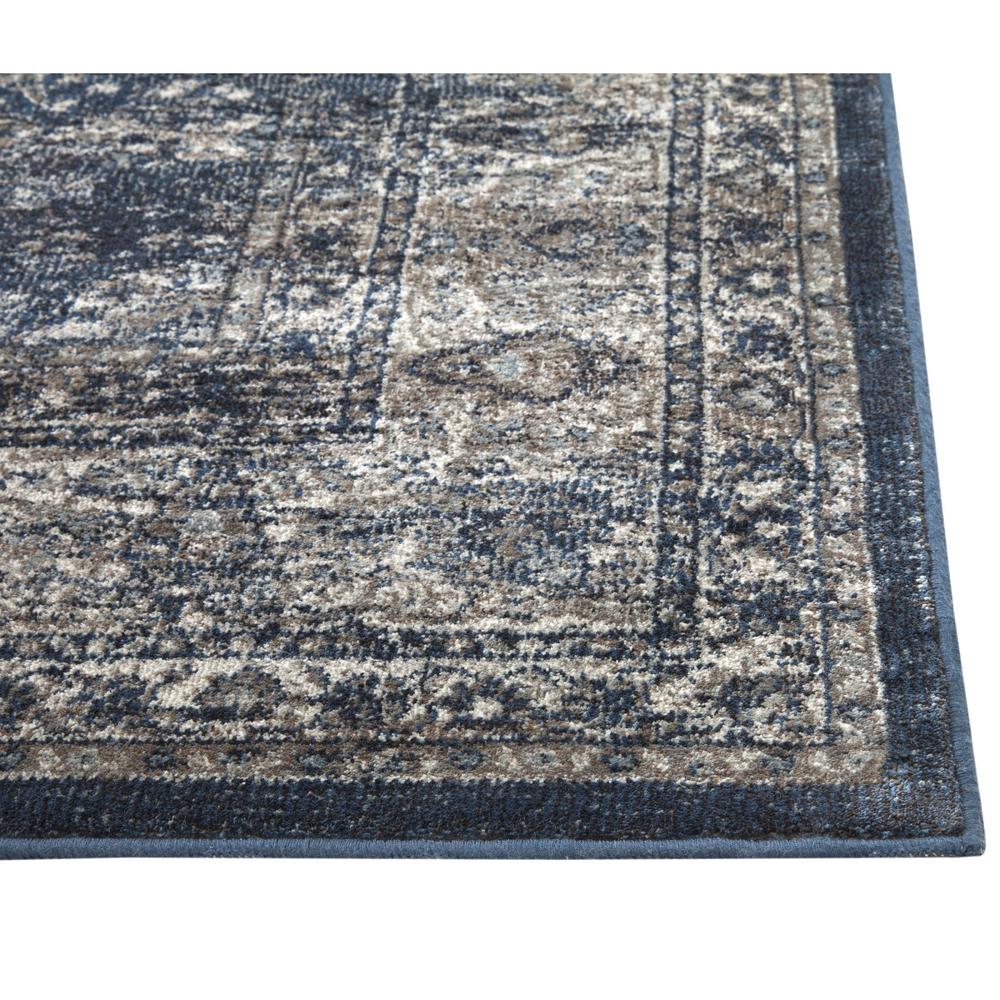 Sonoma Navy Blue/Silver Area Rug, 7'10" x 10'1". Picture 3