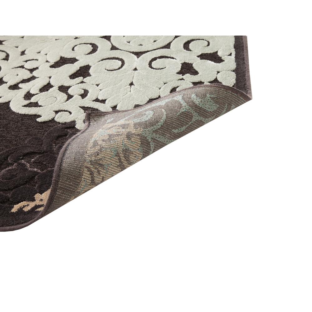 Napa Dante Charcoal/Ivory/Lt. Blue Area Rug, 7'10" x 10'10". Picture 3