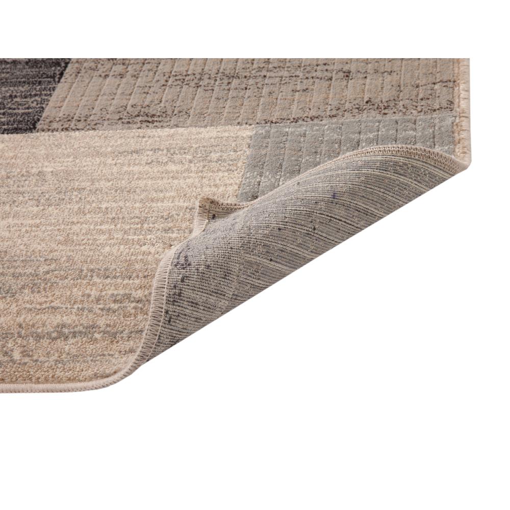 Sonoma Kelso Charcoal/Ivory/Grey Area Rug, 5'3" x 7'6". Picture 4